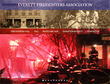 Tablet Screenshot of everettfirefighters.org